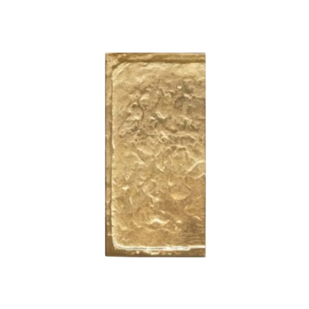 Plaque De Tirage De Fil 52 Trous Ronds Pour Bijoux - 20,5 X 5,5 Cm En Métal Argenté, Neuf